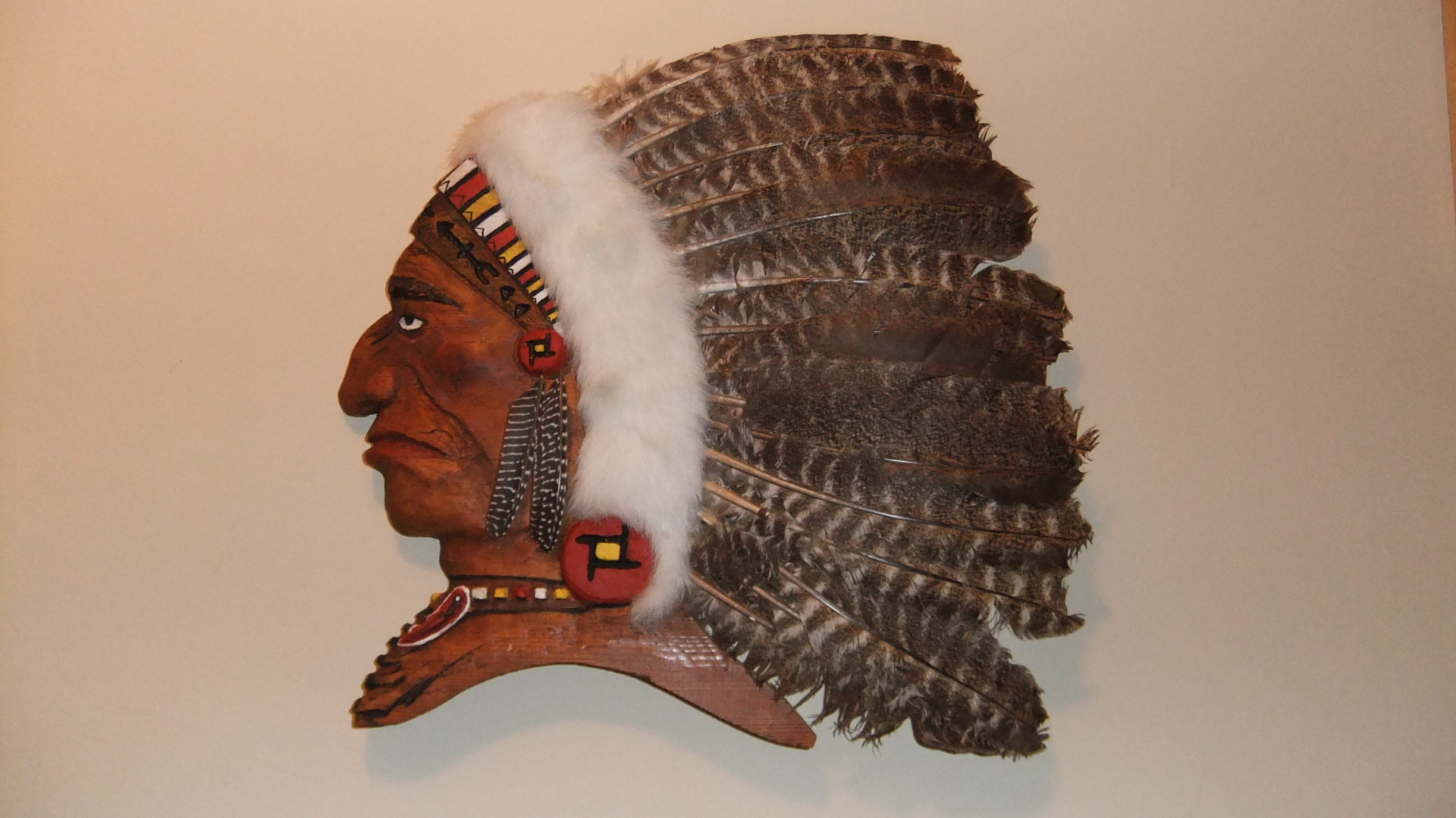 ヴィンテージ ネイティブ カナダ ウッド マスク フォークアート カナダ フォークアート ネイティブ マスク ヴィンテージ お面