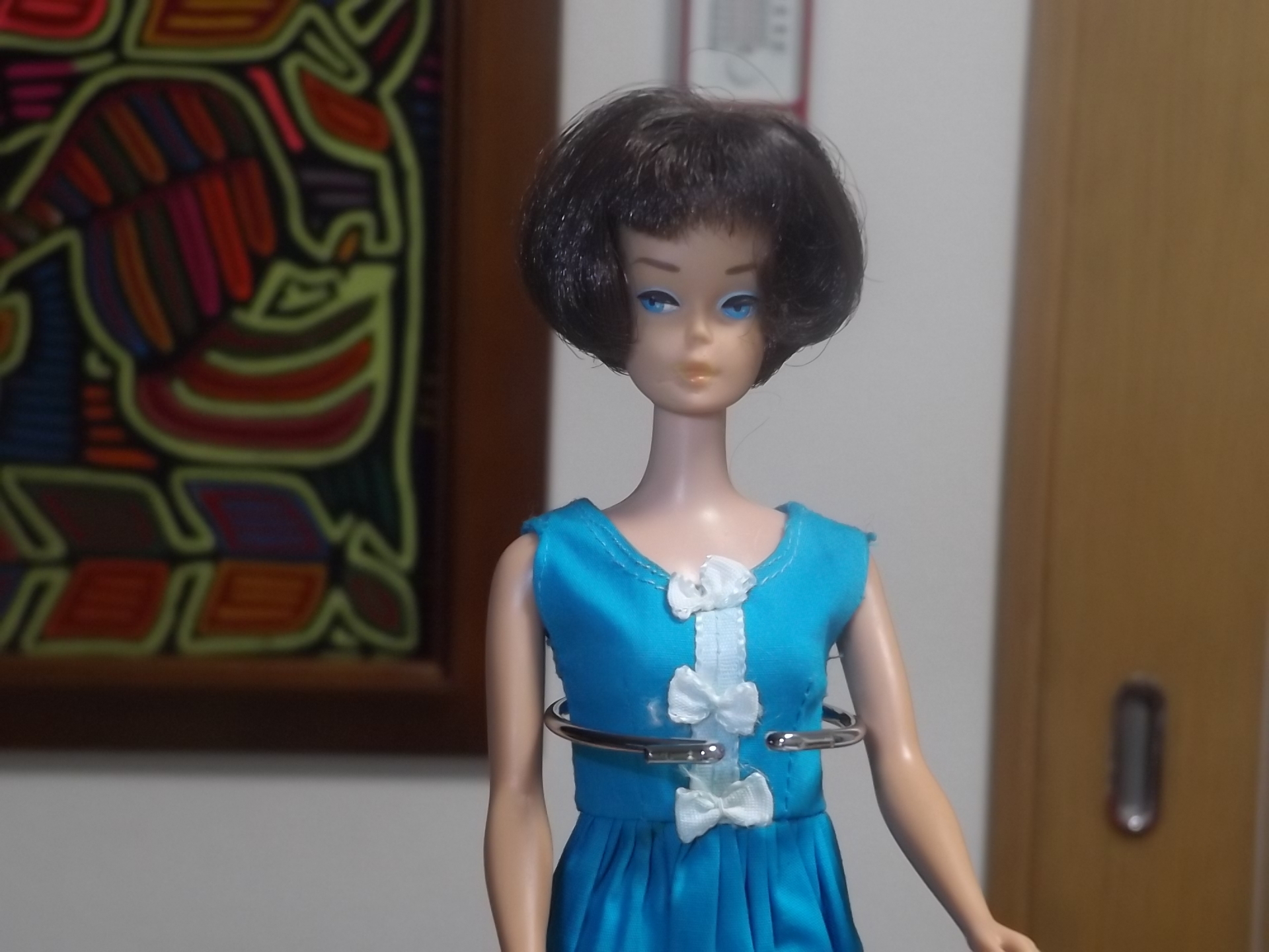 1958製 60年前のバービードールと50年前 1966,68製 バービーとケン